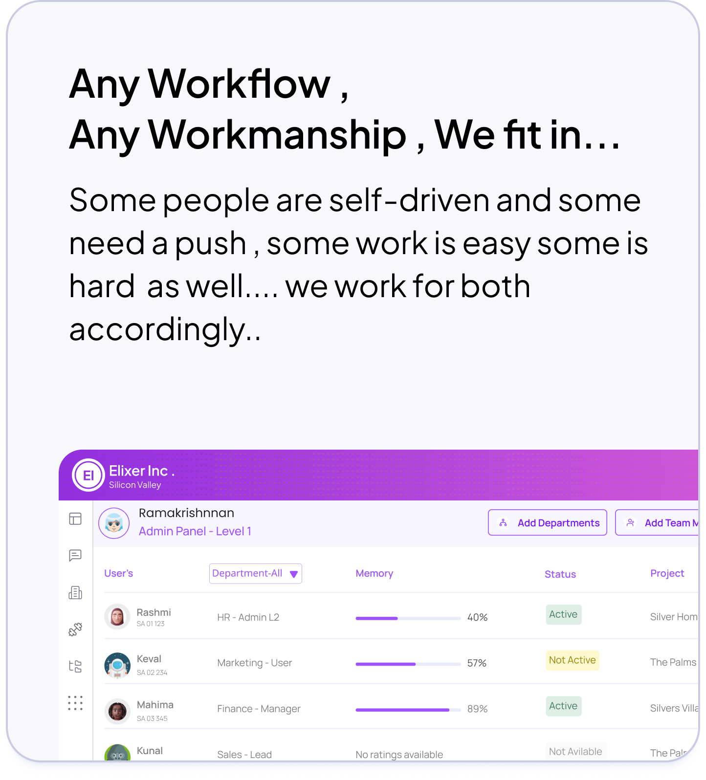 View work your way